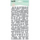 ALPHABET PRESS GRIS