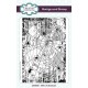 CER050   CREATIVE EXPRESSIONS RUBBER STAMP WEB OF SHADOWS