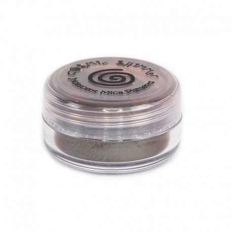 CSMPDKBROW   COSMIC SHIMMER IRIDESCENT MICA PIGMENTS DARK BRONZE 10ml