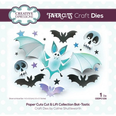 CEDPC1235    CREATIVE EXPRESSIONS MATRICE DE COUPE BAT TASTIC