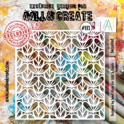 193   AALL & CREATE STENCIL 193 SUCCULENT