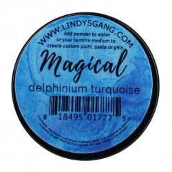 MAG-JAR-03   LINDY'S STAMP GANG MAGICAL DELPHINIUM TURQUOISE