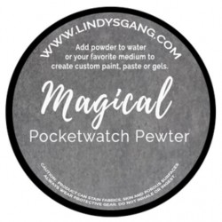 MAG-JAR-09   LINDY'S STAMP GANG MAGICAL POCKETWATCH PEWTER