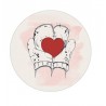 LORELAI DESIGN COLLECTION PLAISIRS GOURMANDS BADGE MOUFLES COEUR