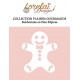 LORDIES14   LORELAÏ DESIGN COLLECTION PLAISIRS GOURMANDS DIES BONHOMME PAIN D'ÉPICES