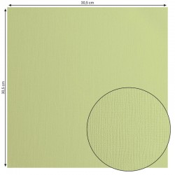 2928-066   FLORENCE CARDSTOCK TEXTURE 30.5cm x30.5cm ANISE