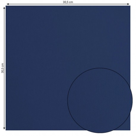 2928-054   FLORENCE CARDSTOCK TEXTURE 30.5cm x30.5cm MARITIME