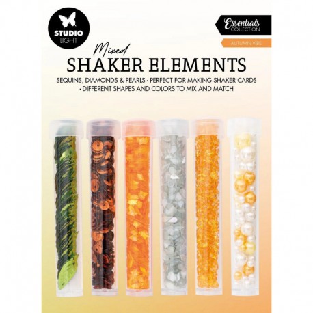 SL-ES-SHAKE16   STUDIO LIGHT ESSENTIALS SHAKER ELEMENTS AUTUMN VIBE