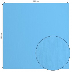 2928-048   FLORENCE CARDSTOCK TEXTURE 30.5cm x30.5cm RIVER