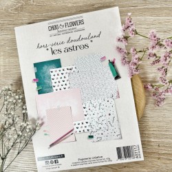 AST117   CHOU & FLOWERS COLLECTION DOUDOULAND LES ASTROS PAPETERIE CREATIVE FORMAT A5