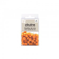 12303PCCL   ZIBULINE PASTILLES DE CIRE À CACHETER CLÉMENTINE NACRÉ