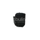 62212RMBL   ZIBULINE RUBAN MOUSSELINE DE SOIE Env. 4 cm x 4.5 m NOIR