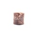 62310RMMG   ZIBULINE RUBAN MOUSSELINE DE SOIE Env. 4 cm x 4.5 m MARRON GLACÉ