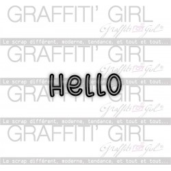 GRAFFITI' GIRL COLLECTION GRAFFITI DIES HELLO