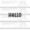 GRAFFITI' GIRL COLLECTION GRAFFITI DIES HELLO