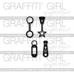 GRAFFITI' GIRL COLLECTION NÉGATIF DIES DÉCO