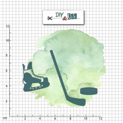 12401-05    DIY & Cie MATRICES DE COUPE HOCKEY