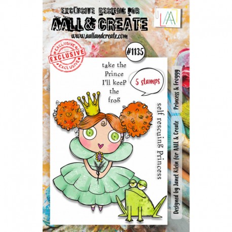 1135   AALL AND CREATE TAMPONS CLEAR 1135 PRINCESS AND FROGGY