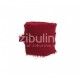 62212RMBO   ZIBULINE RUBAN MOUSSELINE DE SOIE Env. 4 cm x 4.5 m BORDEAUX