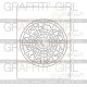 GRAFFITI' GIRL COLLECTION SÉRÉNITÉ ASTRALE POCHOIR ZODIAQUE