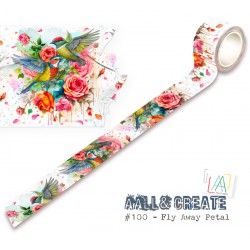 100   AALL AND CREATE MASKING TAPE 100 FLY AWAY PETAL