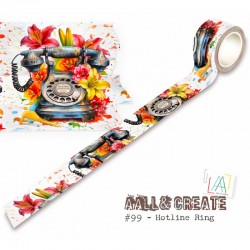 99   AALL AND CREATE MASKING TAPE 99 HOTLINE RING