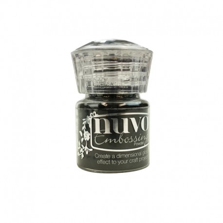 604N   TONIC STUDIOS NUVO POUDRE À EMBOSSER JET BLACK 22ml