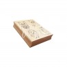 FG224019    FLORILEGES DESIGN CARNET NATURE TAMPON BOIS COPAINS D'AUTOMNE