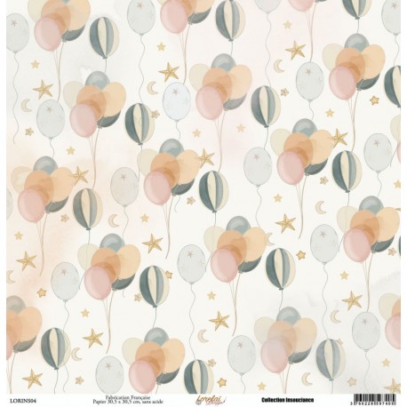 LORELAI DESIGN COLLECTION INSOUCIANCE LORINS04 30,5 cm X 30,5 cm