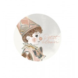 LORELAI DESIGN COLLECTION INSOUCIANCE BADGE PETIT CLOWN