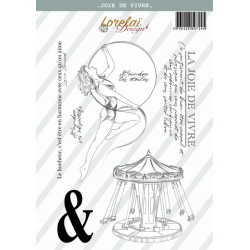 LORELAI DESIGN COLLECTION INSOUCIANCE TAMPONS JOIE DE VIVRE