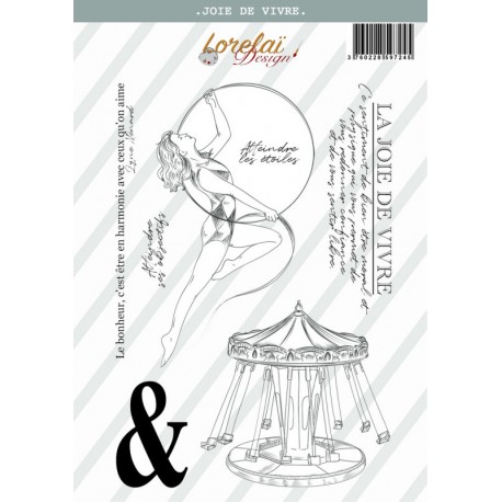 LORELAI DESIGN COLLECTION INSOUCIANCE TAMPONS JOIE DE VIVRE