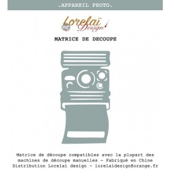LORELAÏ DESIGN COLLECTION INSOUCIANCE DIES APPAREIL PHOTO