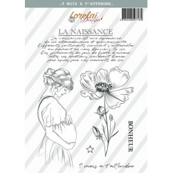LORELAI DESIGN COLLECTION INSOUCIANCE TAMPONS 9 MOIS À T'ATTENDRE