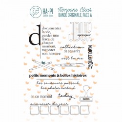 HPLF-BOFA-T2503   HA PI LITTLE FOX COLLECTION BANDE ORIGINALE FACE A TAMPONS CLEAR  JOUR APRÈS JOUR