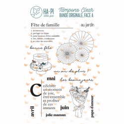 HPLF-BOFA-T2507   HA PI LITTLE FOX COLLECTION BANDE ORIGINALE FACE A TAMPONS CLEAR LES BEAUX JOURS