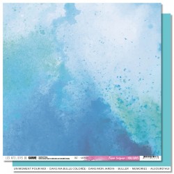 LES ATELIERS DE KARINE HOLI DAYS FUSION TURQUOISE 30.5 cm x 30.5 cm