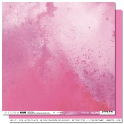 LES ATELIERS DE KARINE HOLI DAYS FUSION ROSE 30.5 cm x 30.5 cm