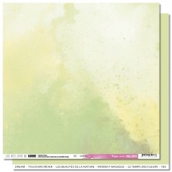 LES ATELIERS DE KARINE HOLI DAYS FUSION VERT 30.5 cm x 30.5 cm