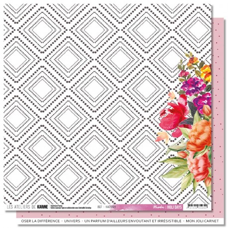 LES ATELIERS DE KARINE HOLI DAYS MUMBAI 30.5 cm x 30.5 cm