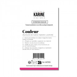 KAT3709   LES ATELIERS DE KARINE HOLI DAYS TAMPON CLEAR DÉFINITION COULEUR