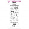 KAT3707   LES ATELIERS DE KARINE HOLI DAYS TAMPON CLEAR FLOWER MARKET