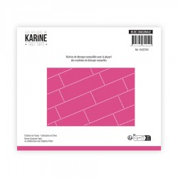 KAD3704   LES ATELIERS DE KARINE HOLI DAYS DIES BLOC DIAGONALE