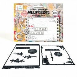 DI-92   AALL AND CREATE DIES 92 RETRO NUMBERS