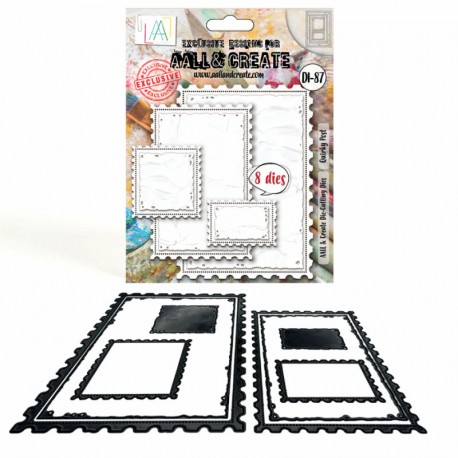 DI-87   AALL AND CREATE DIES 87 QUIRKY POST