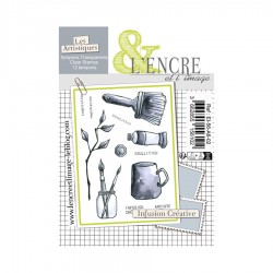 EI-56-A6-02   L'ENCRE ET L'IMAGE TAMPONS CLEAR INFUSION CRÉATIVE