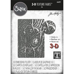 666297   SIZZIX TIM HOLTZ POCHOIR A EMBOSSER 3-D FIL DE BOIS