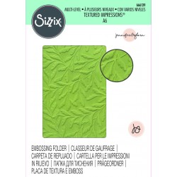 666139   SIZZIX TIM HOLTZ POCHOIR A EMBOSSER FEUILLES DÉLICATES BY JENNIFER OGBORN