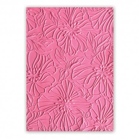 663601   SIZZIX TIM HOLTZ POCHOIR A EMBOSSER 3-D AZALÉE BY COURTNEY CHILSON