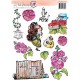 LPF-ROSE-ETK2   LA PETITE FRANÇAISE COLLECTION LA VIE EN ROSE MOTIFS À DÉCOUPER